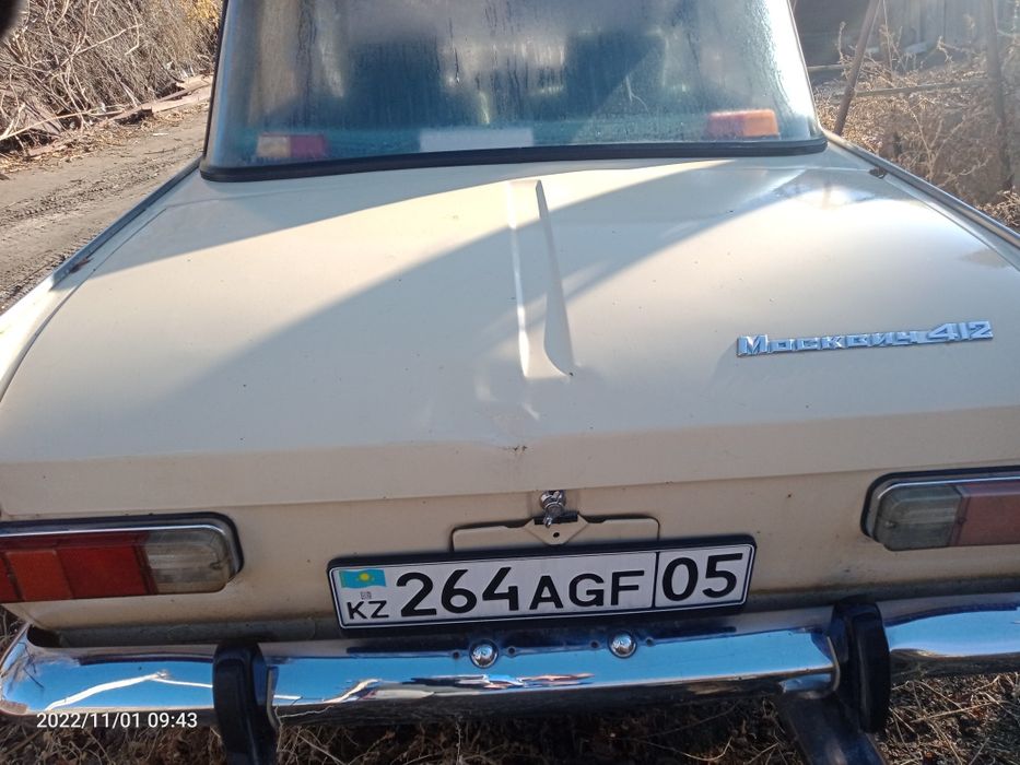 москвич 412 с пробегом