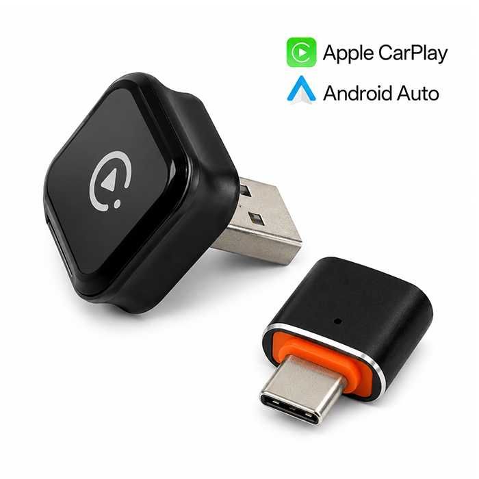 Адаптер за безжичен Apple CarPlay и Android Auto