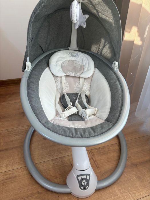 Продавам Бебешка електрическа люлка Cangaroo Cloud Grey