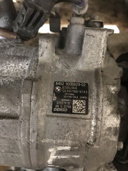 Компресор климатик бмв ф серия 2.0д bmw f 2.0d
