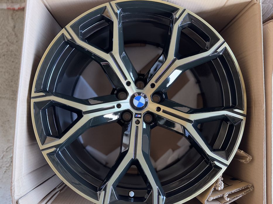 Jante Bmw X5 X6 R21 G05 G06 M741 Night Gold Originale