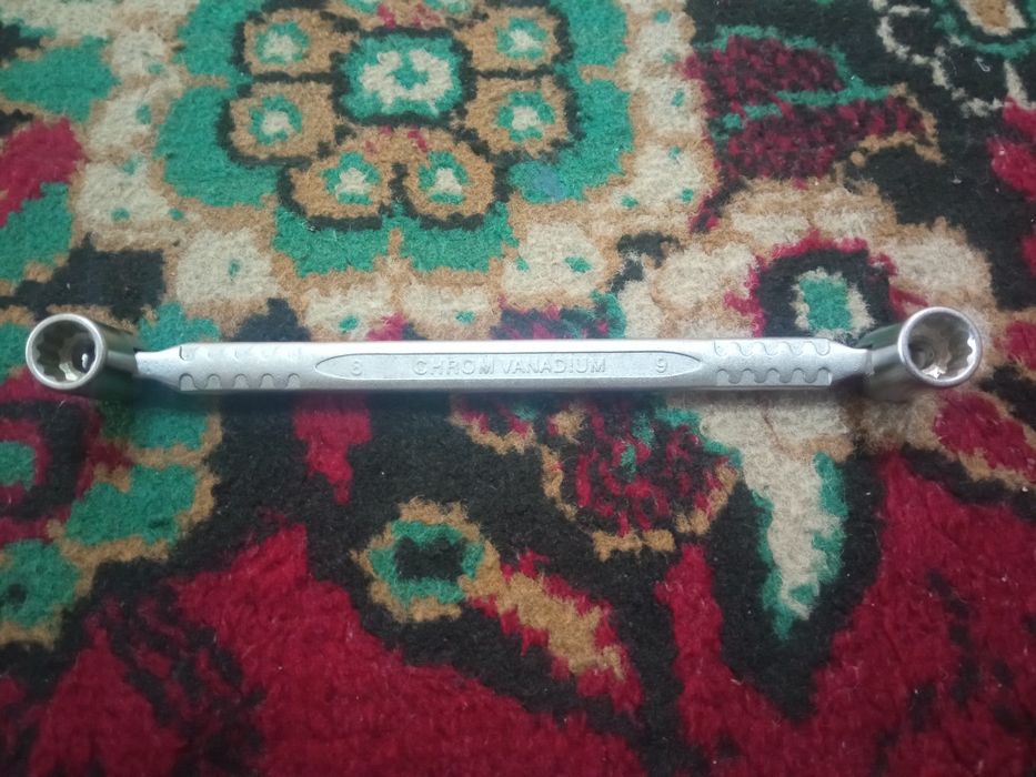 Ключ колокольчик 8/9 и шестигранники короткий 10/8/6/5 в идеальном