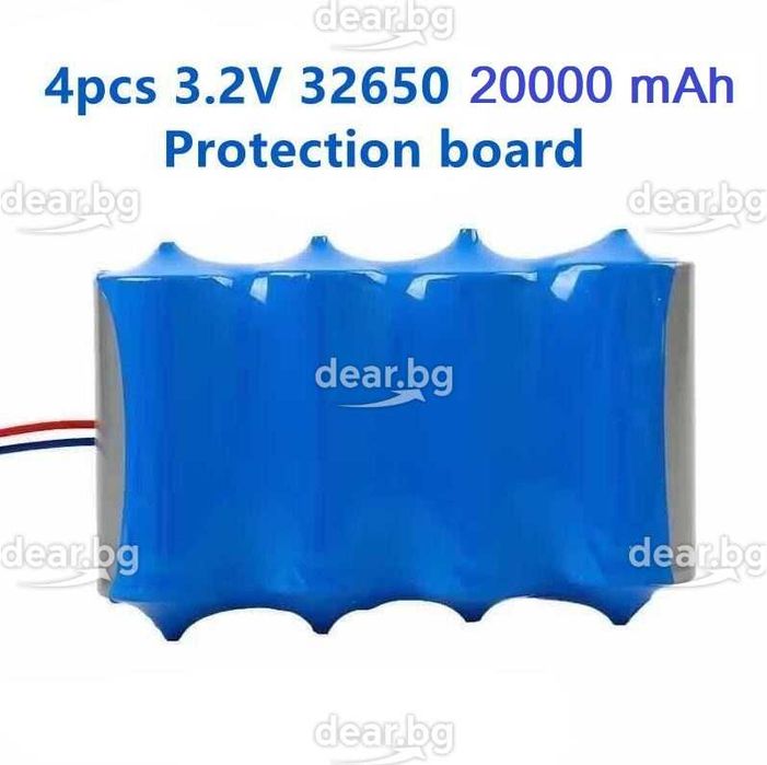 Батерия за соларна лампа четворна тип 32650