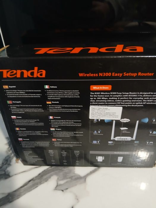 Router wireless n 300Tenda