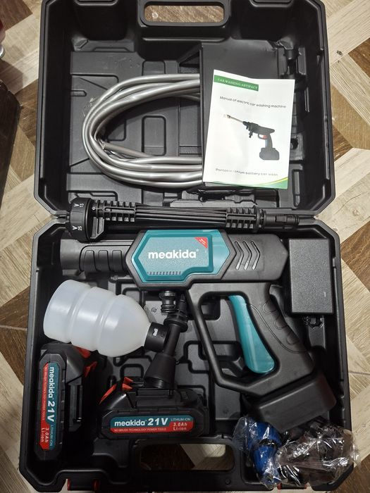 Мини карчер аккумляторный, автомойка ручной, mini karcher