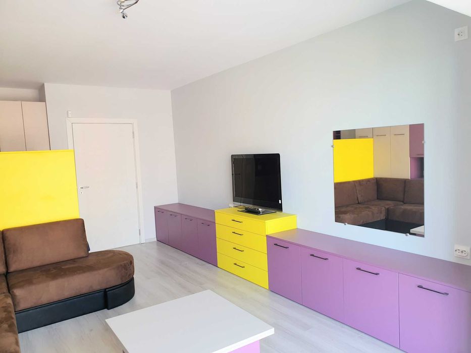 Дава се под наем Едностаен апартамент в София, Полигона - 40 кв.м за 408 € - Снимка #1