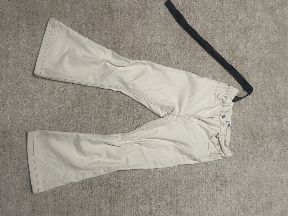 rick owens DRKSHDW клеш джинсы