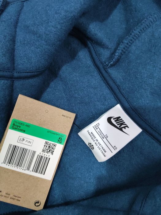 Hanorac Nike adolescenți XL (158-170cm) sau S bărbați M damă