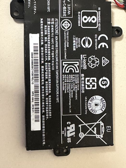 Аккумулятор для ноутбука lenovo