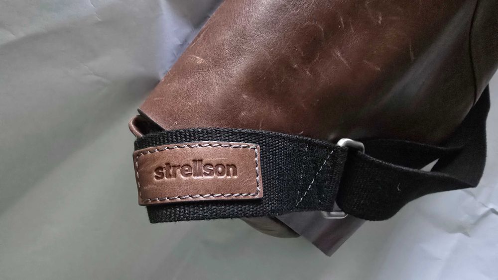 Geanta umar din piele/Strellson/vintage