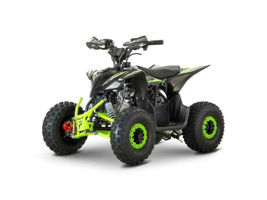 ATV MiniRaptor 110ccm3 pornire Buton, Marsalier, Negru/Verde