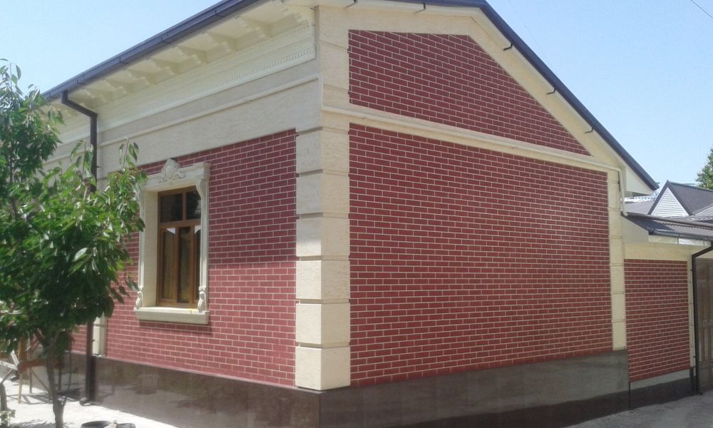 Фасадные работы, fasad ishlari