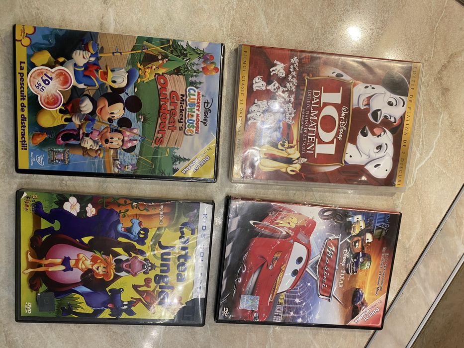 DVD uri desene animate copii