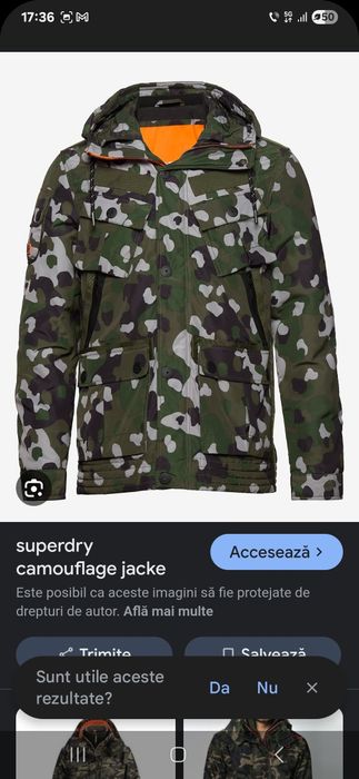 Geaca SUPERDRY size S-M