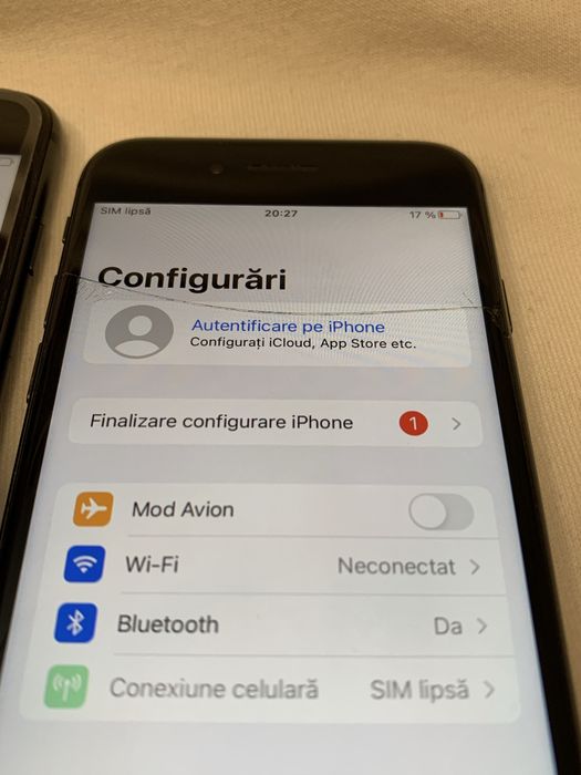 Iph.8.plus 256.gb. Iph.8 negru baterie 77%