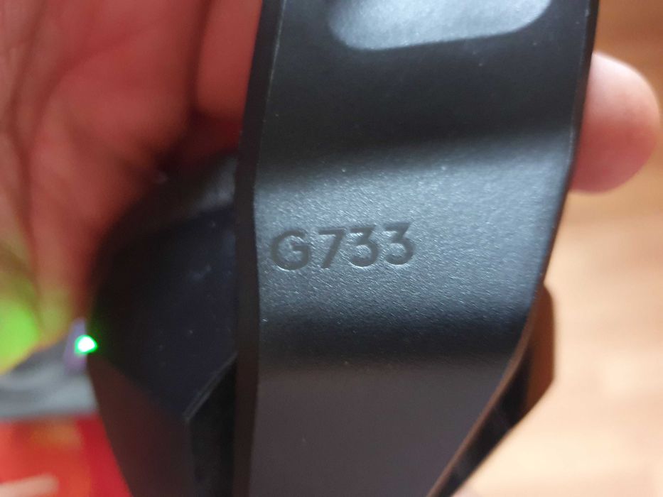 Casti Gaming Logitech G733 wireless, RGB in stare foarte buna