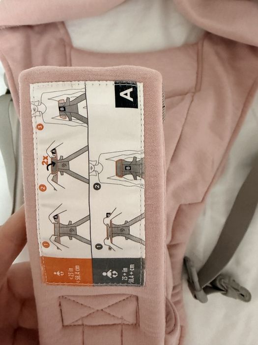 Ергономична раница Ergobaby - Embrace, Blush Pink