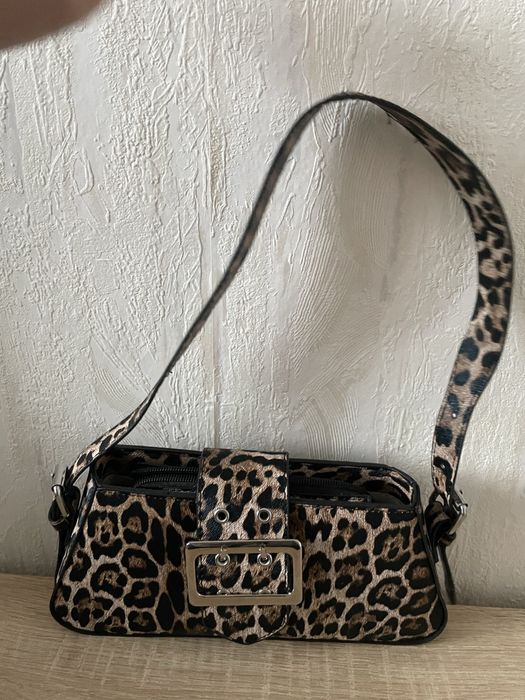 Леопардова дамска чанта