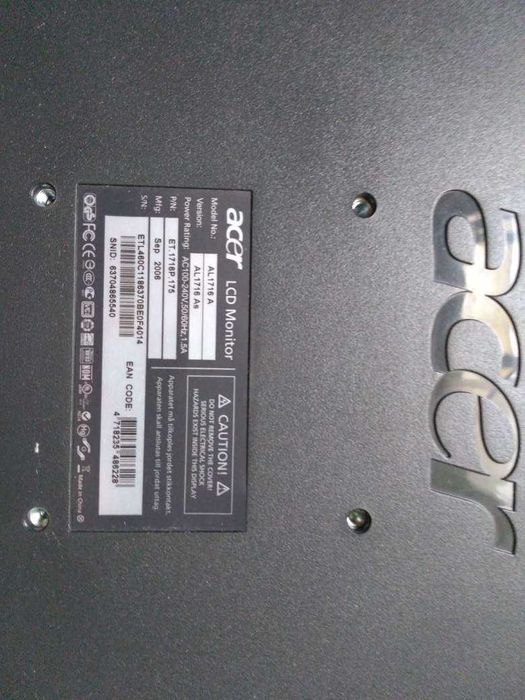 Монитор - за части