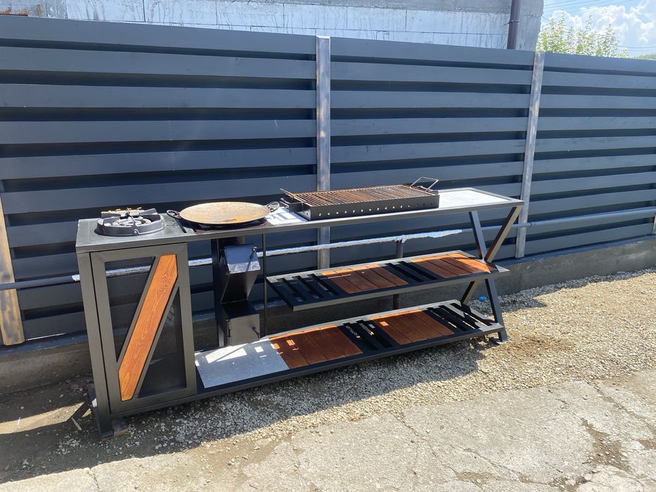 Grătar , arzător , sobă rachetă