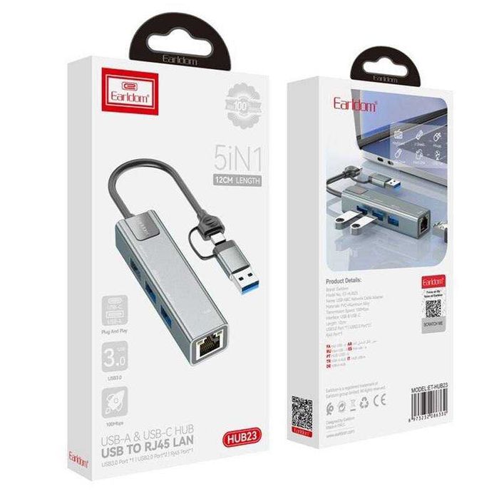 Переходник USB Adapter 8in1 HUB