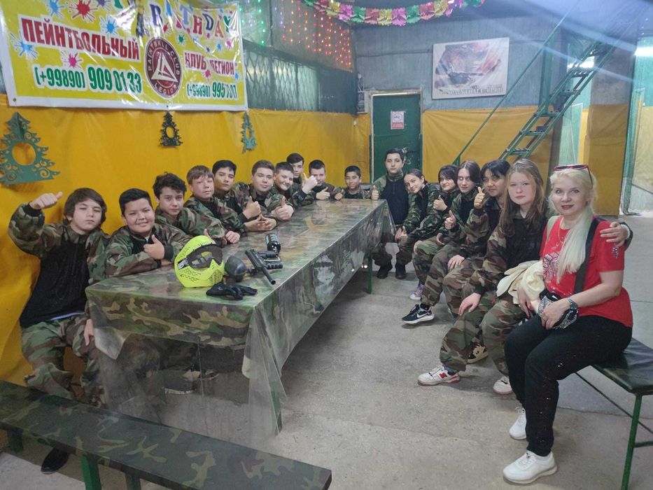 Отметь СВОЙ День Рождения на ПЕЙНТБОЛЕ !