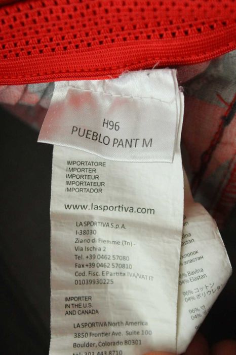 LA SPORTIVA - мъжки катерачен панталон, размер L