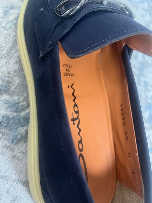 Оригинальные лоферы от santoni