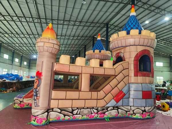 Надуваеми батути с пързалки за игра / Детски надуваеми пързалки