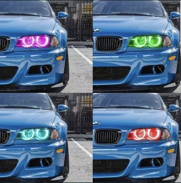 Angel Eyes multicolor RGB-COTTON -16 culori pt BMW e46,e36,e39,e38,e87