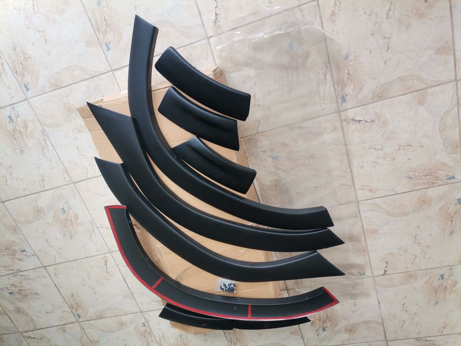 Bandouri, protecții aripi și bari duster2