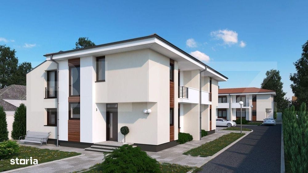 Casa de tip duplex, 123 mp, teren 260 mp, zona Aquastar