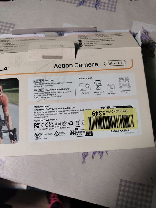 Camera video/ foto sport