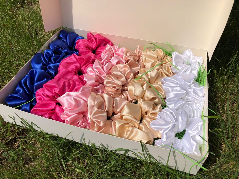 Скрънч луксозни аксесоари за коса