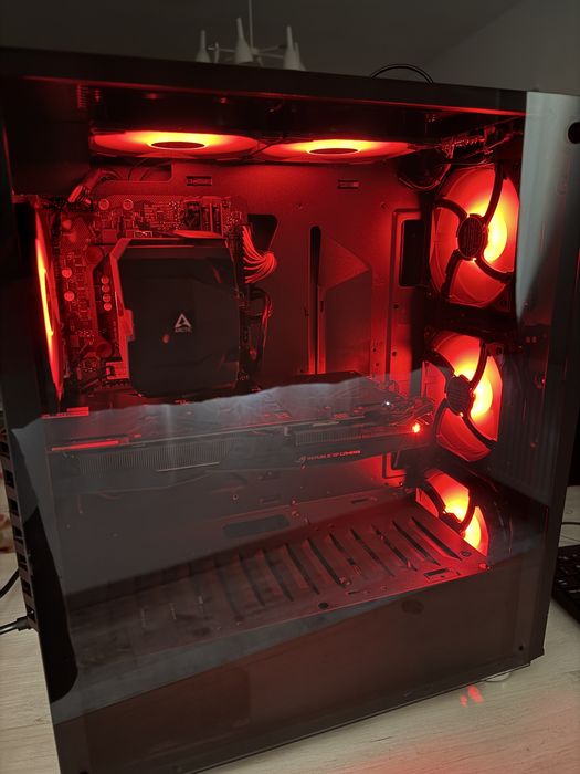 PC Gaming i3 10100F + Rog strix GTX 1060 6gb – ssd NVMe – Cooler Nou