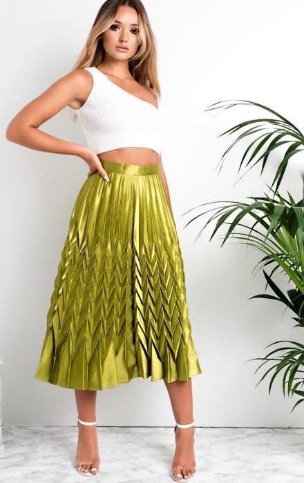 Плисирана пола S/М