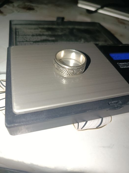 Кольцо серебряное