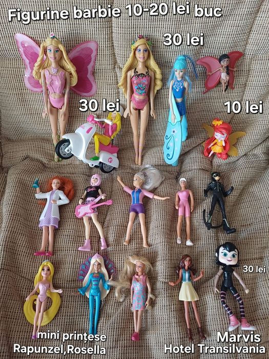 Păpuși barbie,simba,figurine