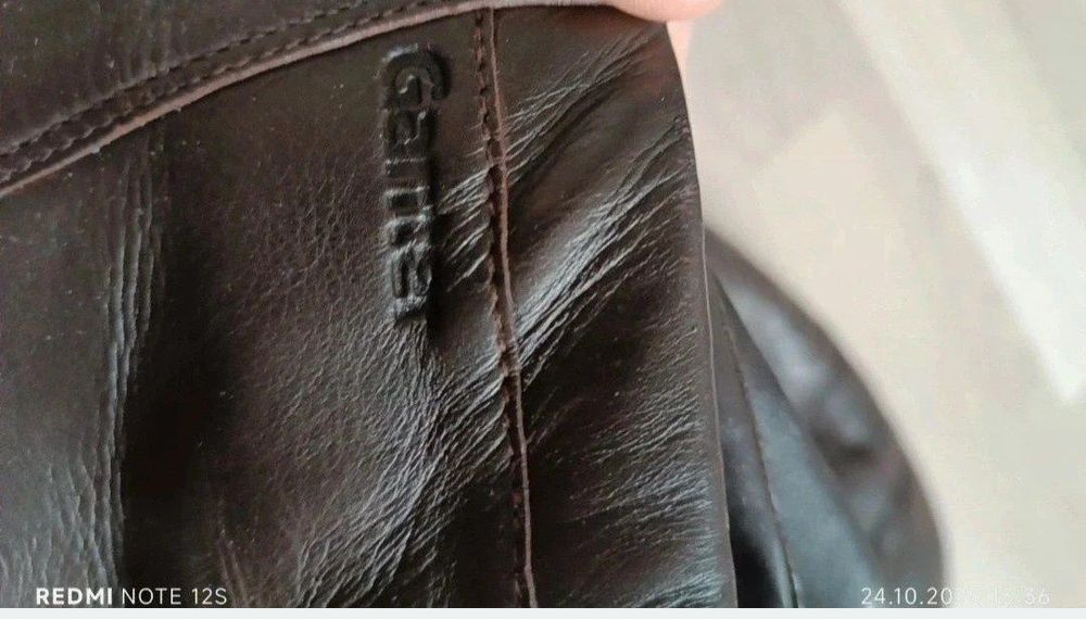 Ghete îmblănite din piele Ganter mărime 8(42 eu)