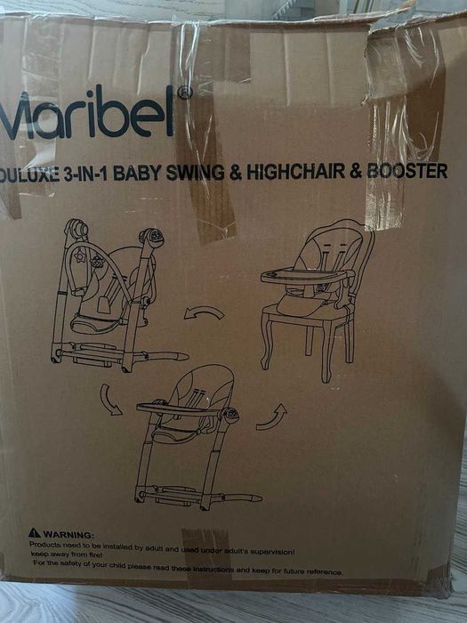 Стул для кормления 3 в 1