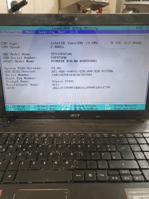 Vând urgent! Pachet Complet Piese Funcționale Laptop Acer Aspire 5742G