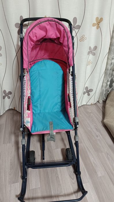 Коляска санки ника