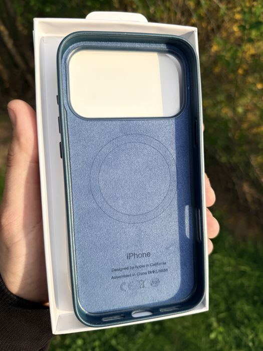 Husa iphone 17 pro/pro max leather case