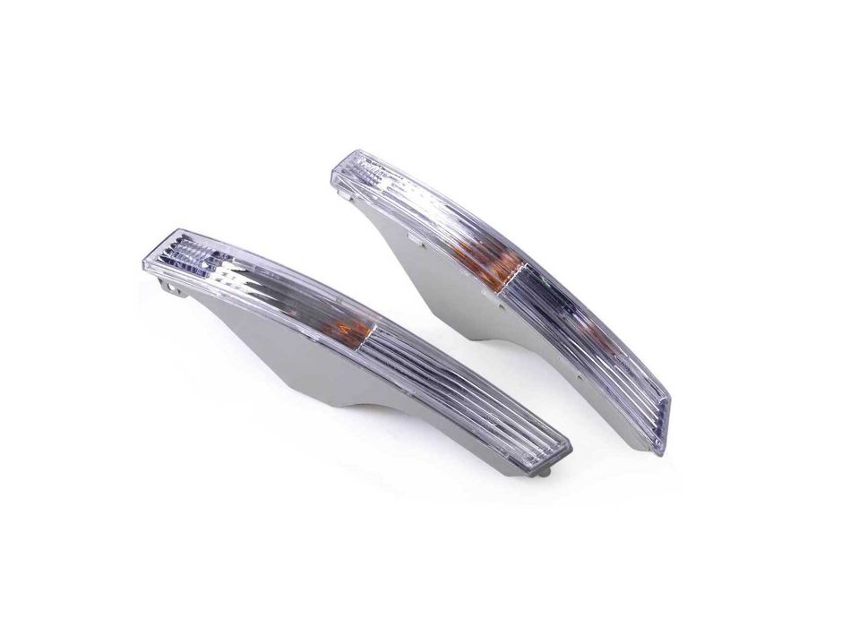 Мигачи в предна броня бял оранжев Vw Passat 6 2005г-2011г