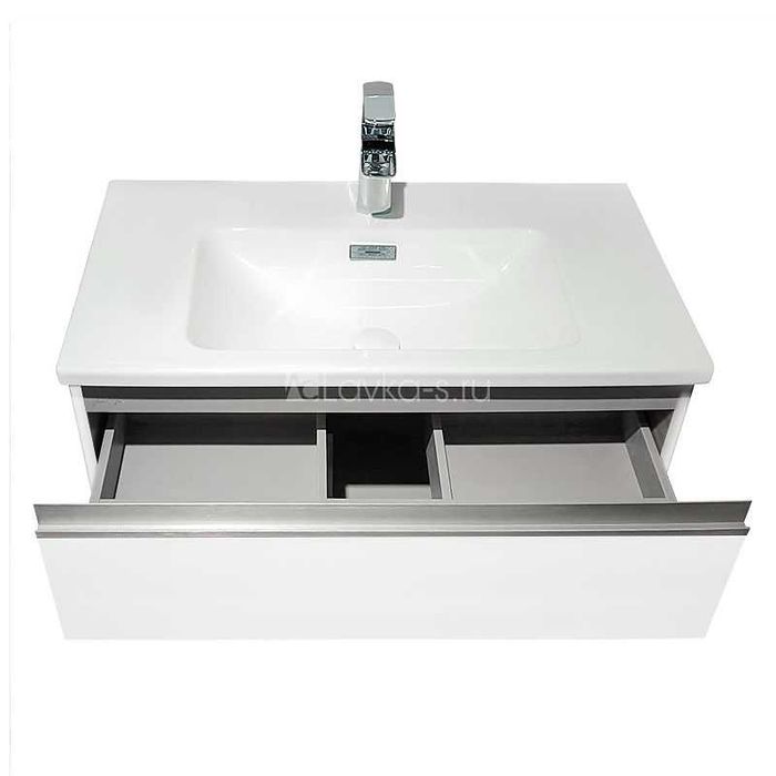 Мивка-плот 81×46.5 см за шкаф с преливник – Jacob Delafon VOX EXAE112