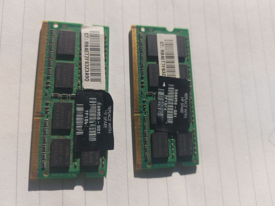 RAM laptop 4GB DDR3 (2x2GB) Samsung ieftin