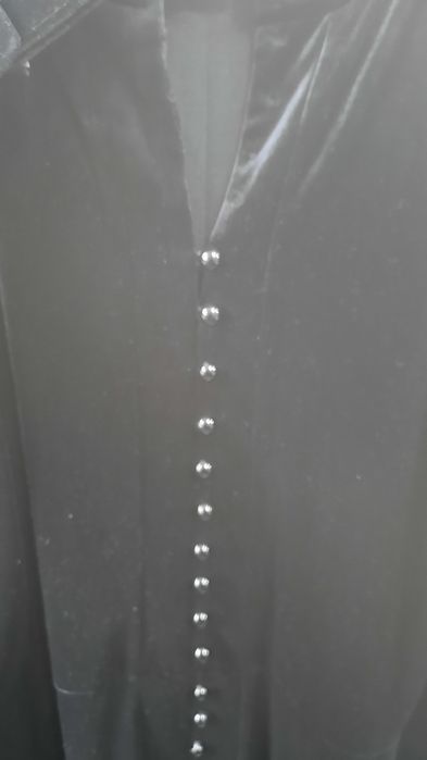 Платье бархатное чёрное 15000₸ турецкое