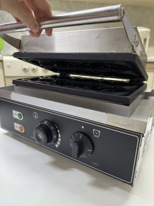 Профессиональная вафельница рыбка