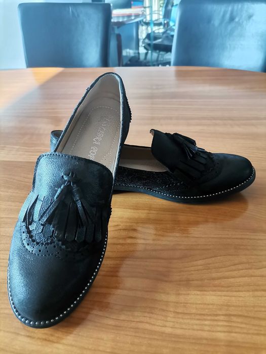 Лоуфъри естествена кожа, черни