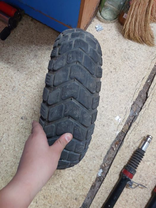 Продам вилку на самурай и м8 с резиной и диском